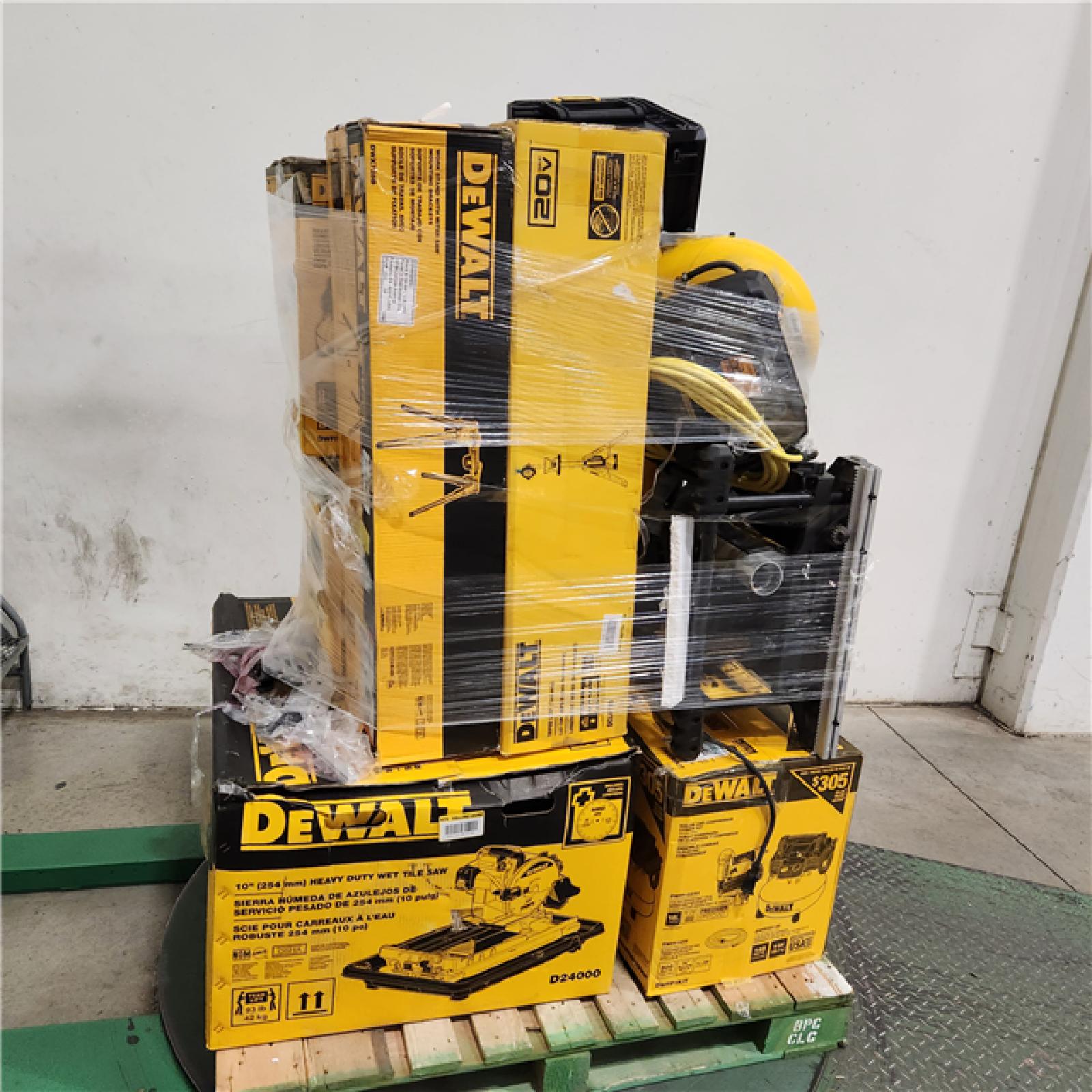 Dallas Location - As-Is DEWALT Tool Pallet