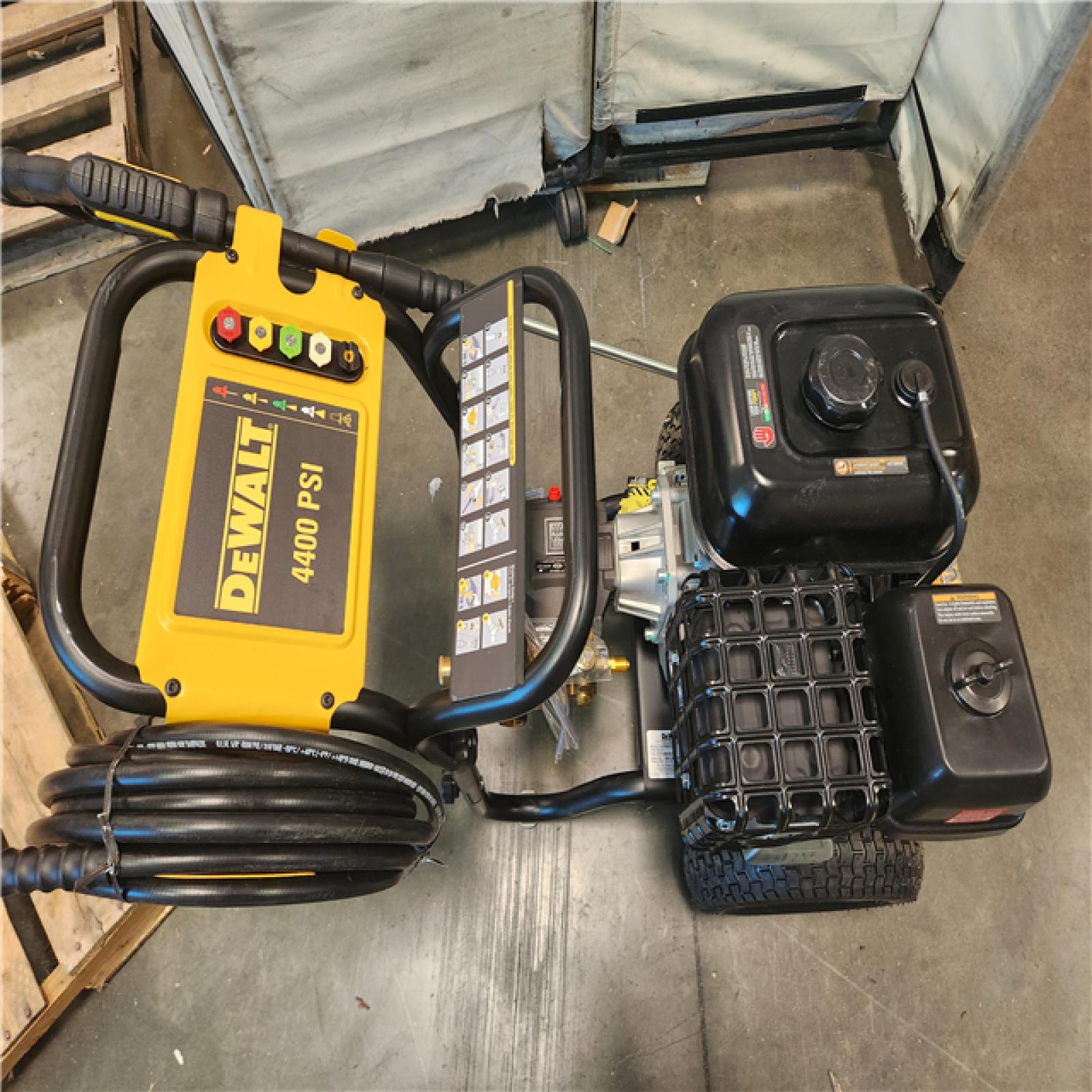 California AS-IS DEWALT 4400 PSI 4.0 GPM Gas Cold Water Pressure Washer with 420cc Engine