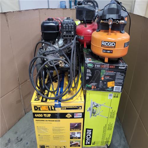 CALIFORNIA AS-IS OUTDOOR POWER EQUIPMENT