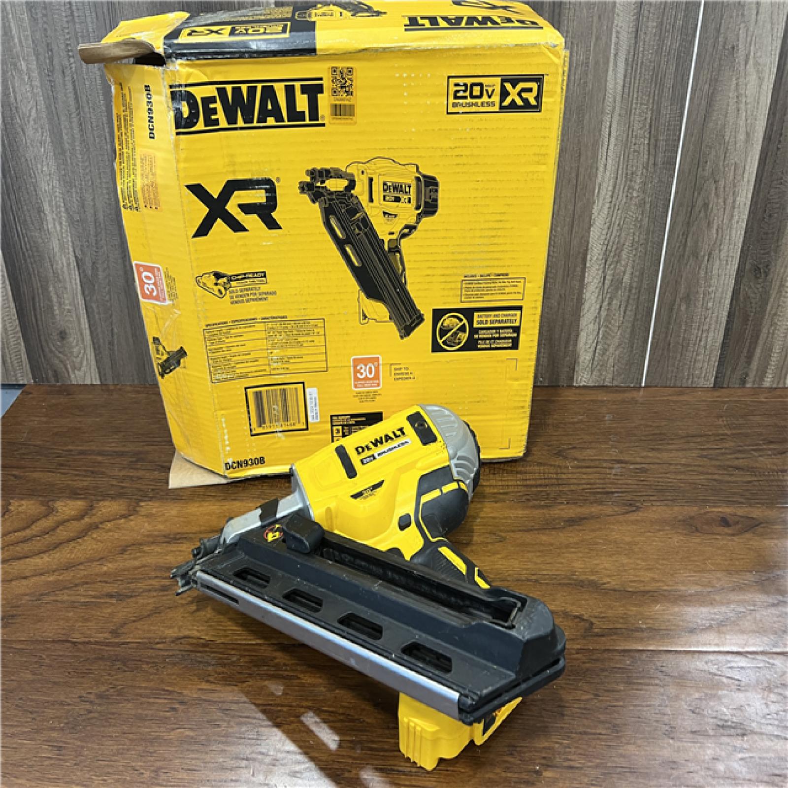 AS-IS DEWALT 20-Volt 30Â° Cordless Framing Nailer (Tool-Only)