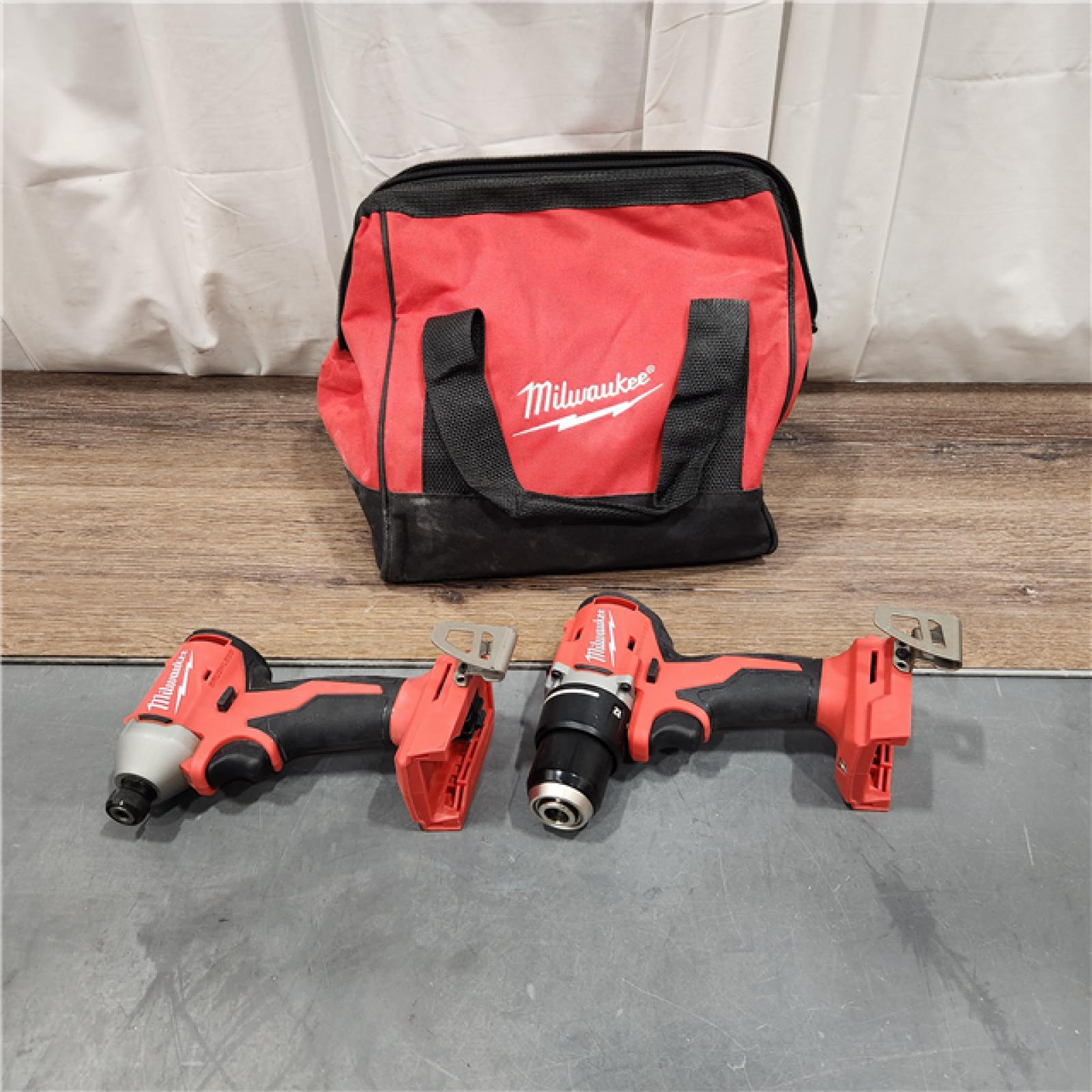 AS IS Milwaukee M18 Compact Brushless 2-Tool Combo Kit