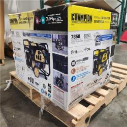 Dallas Location - As-Is Champion 6250-Watt Dual Fuel Portable Generator