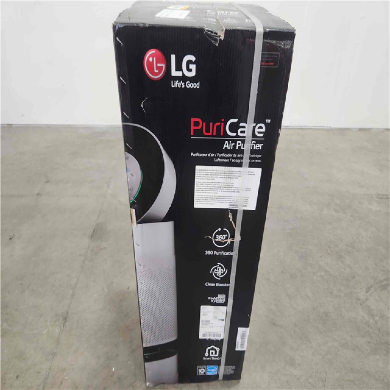 Phoenix Location NEW LG PuriCare 360° True HEPA Air Purifier Tower with Clean Booster and Odor Reduction in White AS560DWR0