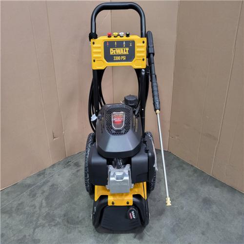 CALIFORNIA AS-IS DEWALT HIGH PERFORMANCE EASY START HONDA GVC 200 3300 PSI GAS PRESSURE WASHER