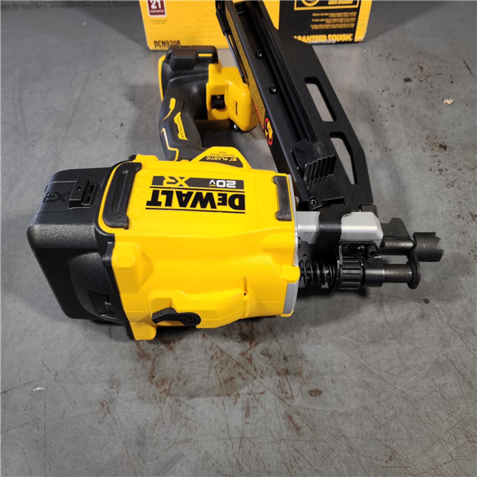 HOUSTON LOCATION - AS-IS DEWALT 20-Volt 21Â° Cordless Framing Nailer (Tool-Only)