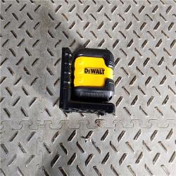 HOUSTON LOCATION - AS-IS DEWALT 55 ft. Green Self-Leveling Cross Line Laser Level & Case (NO BATTERY)