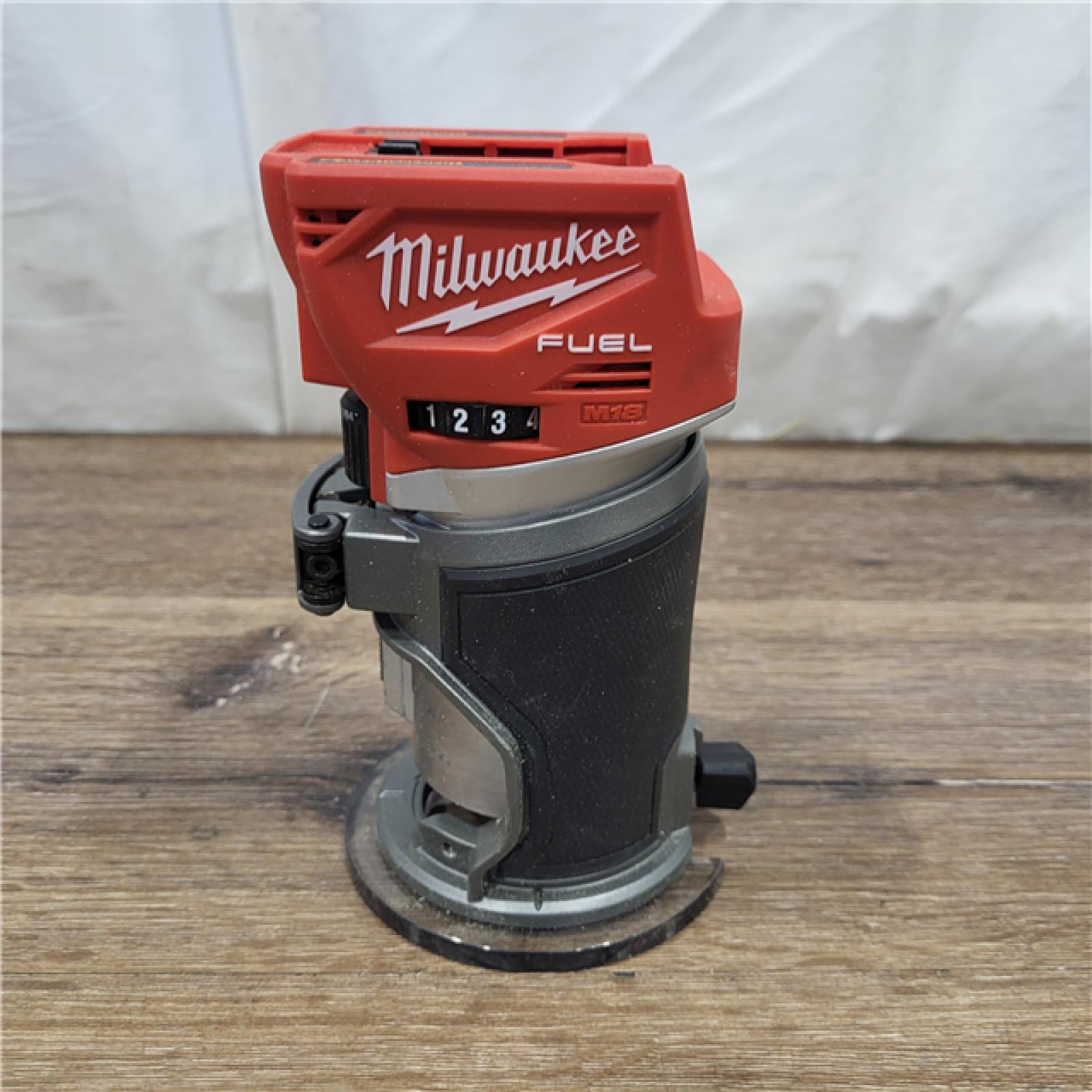 AS-IS Milwaukee M18 FUEL Compact Router Bare