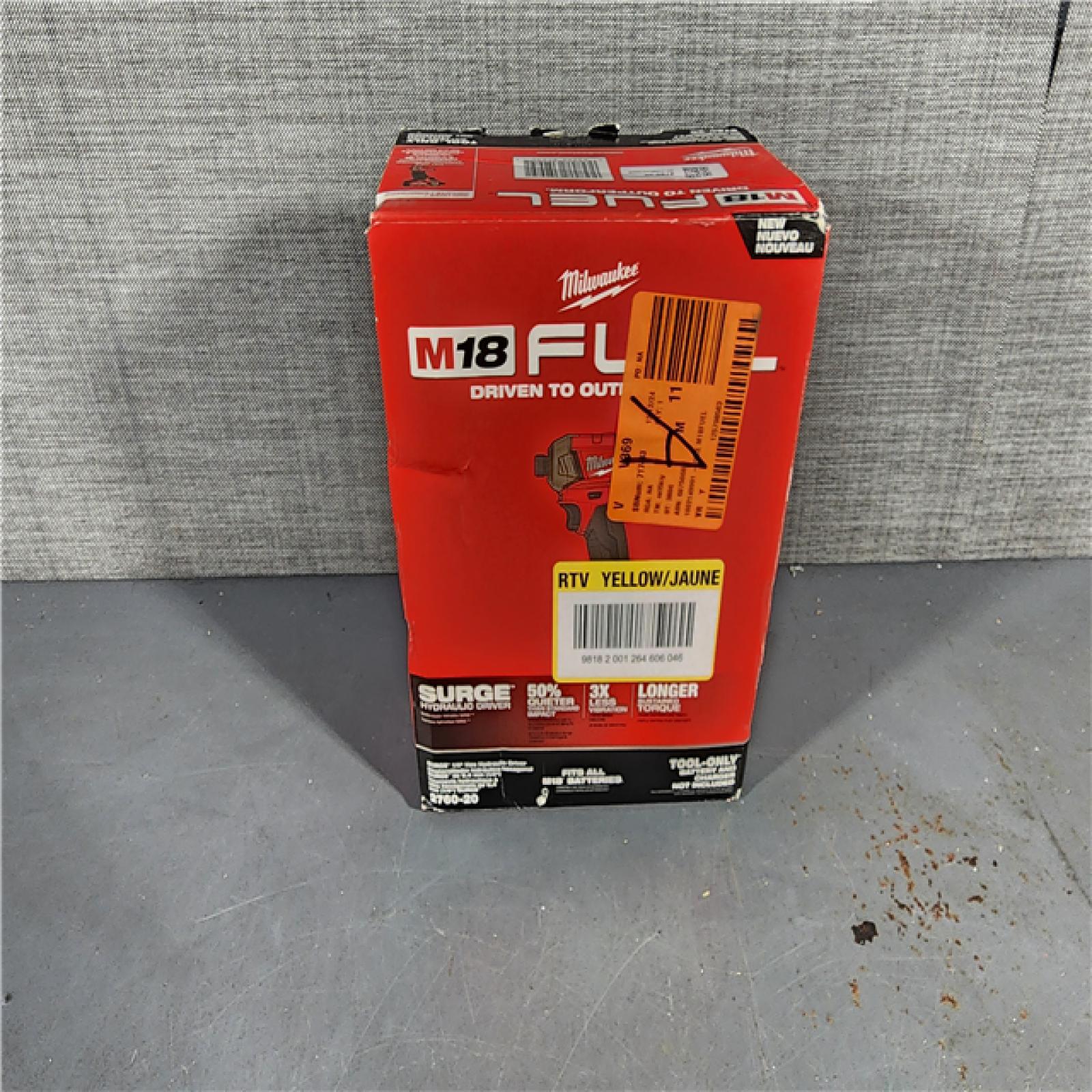 HOUSTON LOCATION - AS-IS M18 FUEL SURGE 18V Lithium-Ion Brushless Cordless 1/4 in. Hex Impact Driver (Tool-Only)