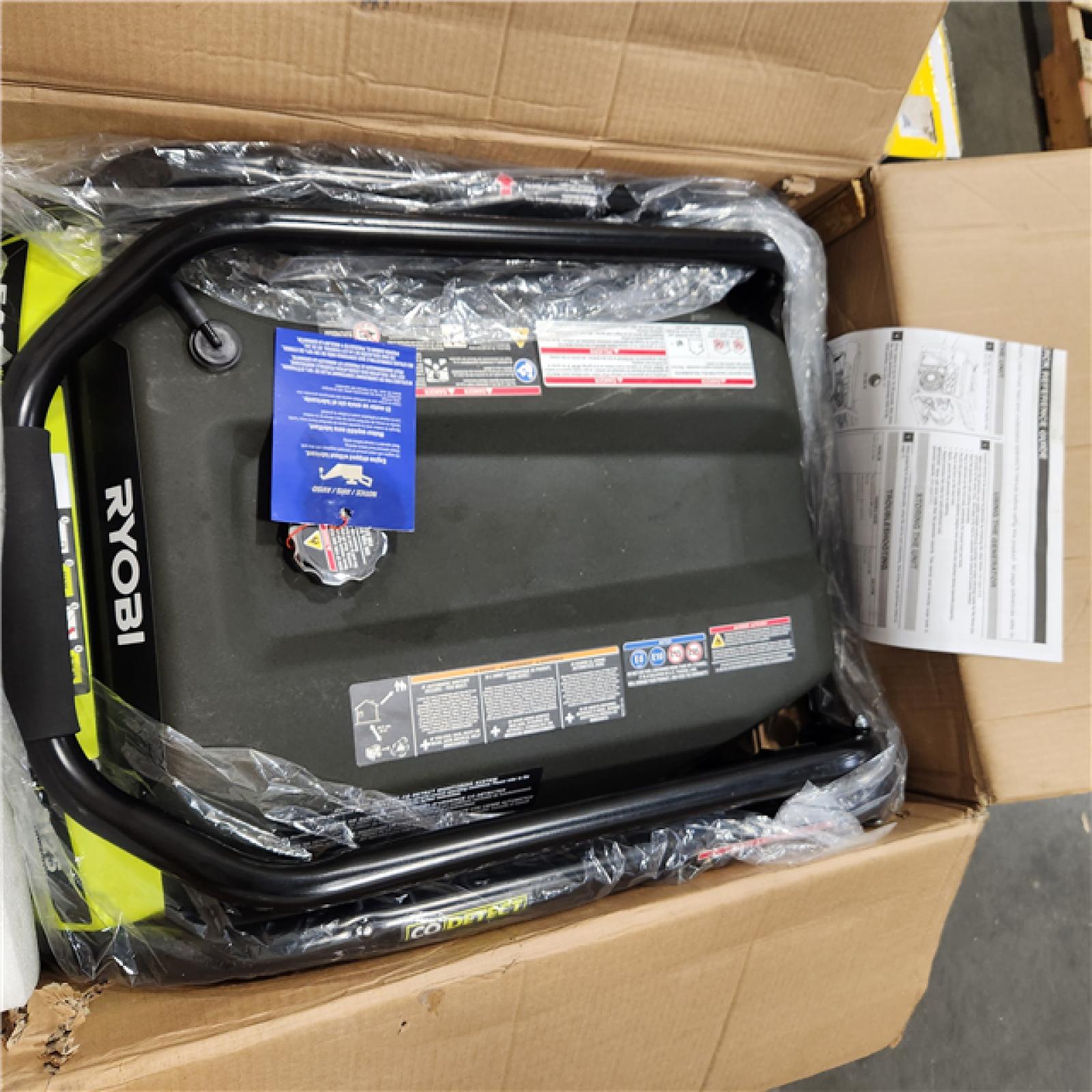 Dallas Location - As-Is RYOBI 6500-Watt Gasoline Portable Generator