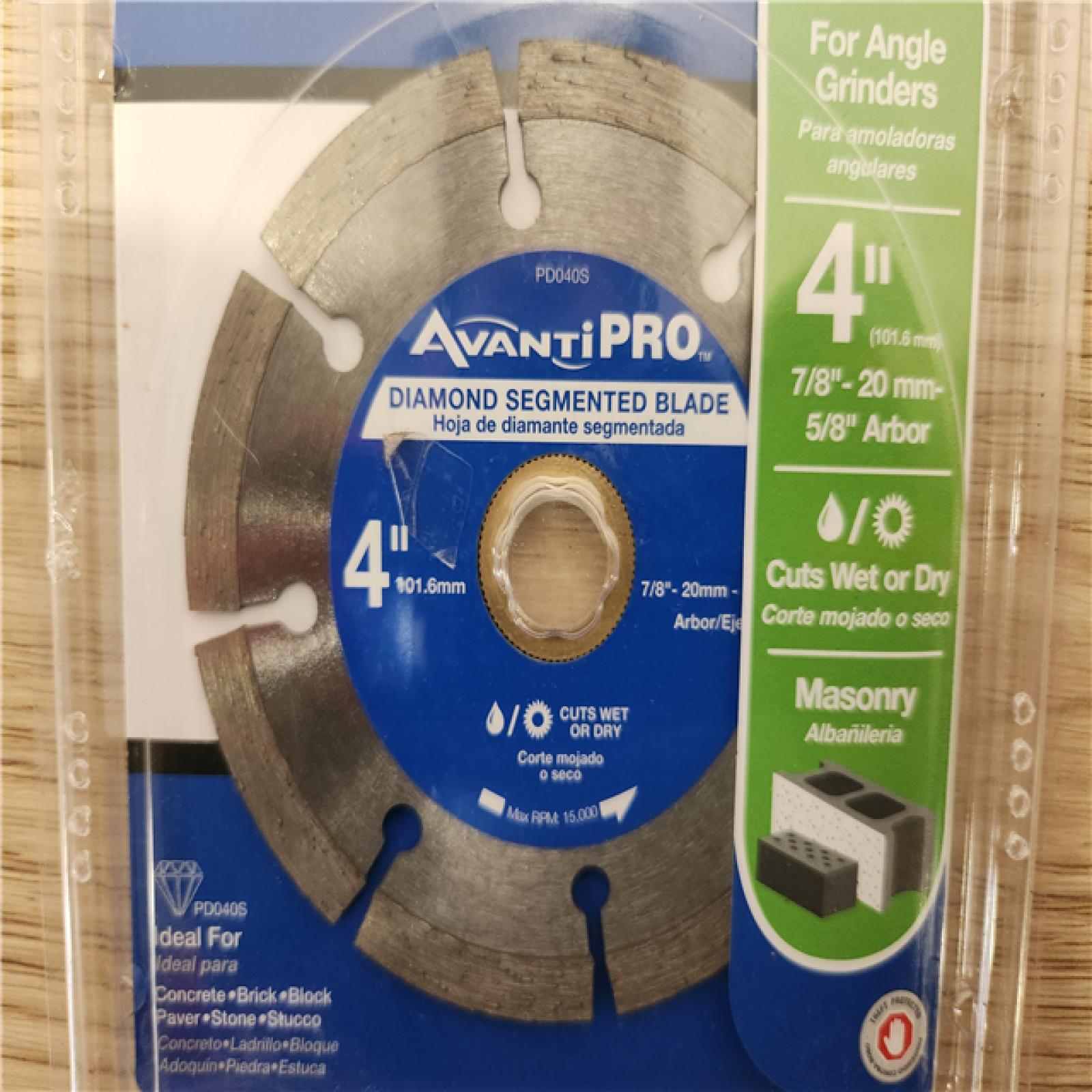 Phoenix Location NEW Avanti Pro 4 in. Turbo Diamond Blade(5 Packs)