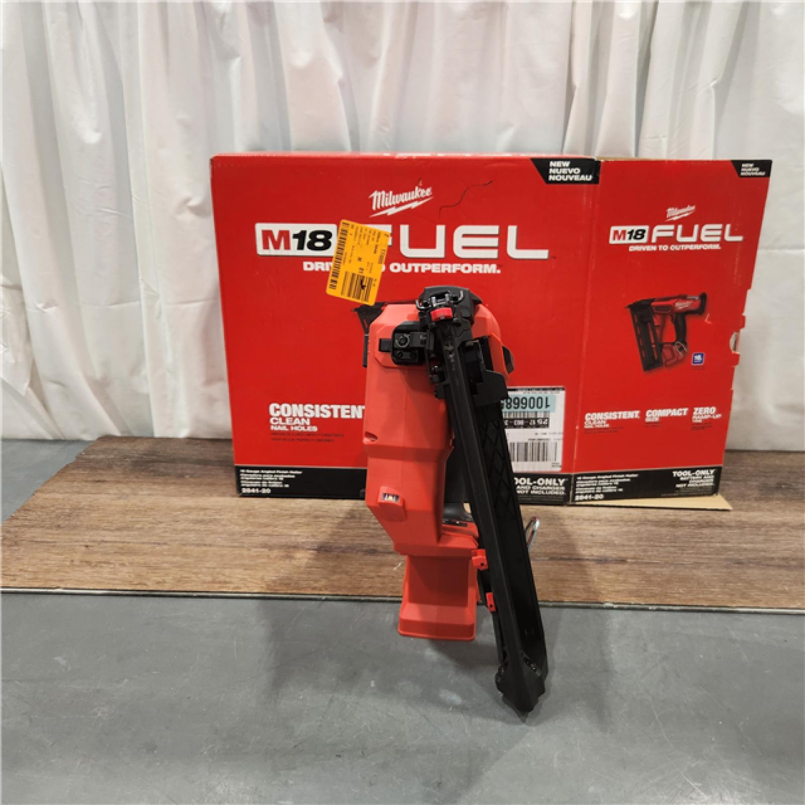 AS IS Milwaukee 2841-20 18V Cordless Gen II 16 Gauge Angled Finish Nailer (Tool Only)