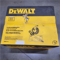 NEW DeWalt 15 Amp Corded 12 in. Compound Double Bevel Miter Saw