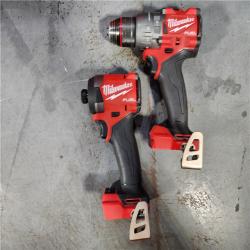 HOUSTON LOCATION - AS-IS Milwaukee M18 FUEL 18V Lithium-Ion Brushless Cordless Hammer Drill and Impact Driver Combo Kit (2-Tool) with 2 Batteries