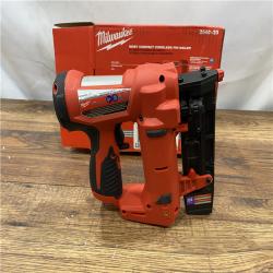 AS IS Milwaukee 2540-20 12V 23 Gauge Cordless Pin Nailer (Tool Only)