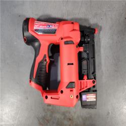 HOUSTON LOCATION - AS-IS (APPEARS LIKE NEW) Milwaukee 2540-20 12V 23 Gauge Cordless Pin Nailer (Tool Only)