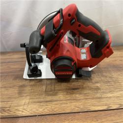 AS-IS MILWAUKEE M18 18V Lithium-Ion Brushless Cordless 7-1/4 in. Circular Saw (Tool-Only)