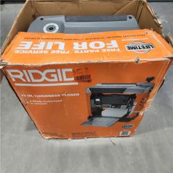 AS-IS RIDGID Corded 13 in. Thickness Planer