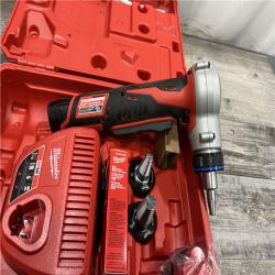 AS-IS MILWAUKEE M12 12-Volt Lithium-Ion Cordless PEX Expansion Tool Kit with (2) 1.5 Ah Batteries, (3) Expansion Heads and Hard Case