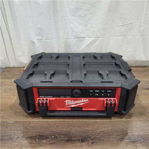 AS-IS Milwaukee 2950-20 18V M18 PACKOUT Lithium-Ion Cordless Radio + Charger (Tool Only)