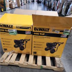 Dallas Location - As-Is DXPW61377 Dewalt 4400 PSI Pressure Washer (Lot Of 2)