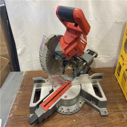 AS-ISMilwaukee M18 FUEL 7-1/4 in. Cordless Brushless Dual-Bevel Sliding Compound Miter Saw Tool Only