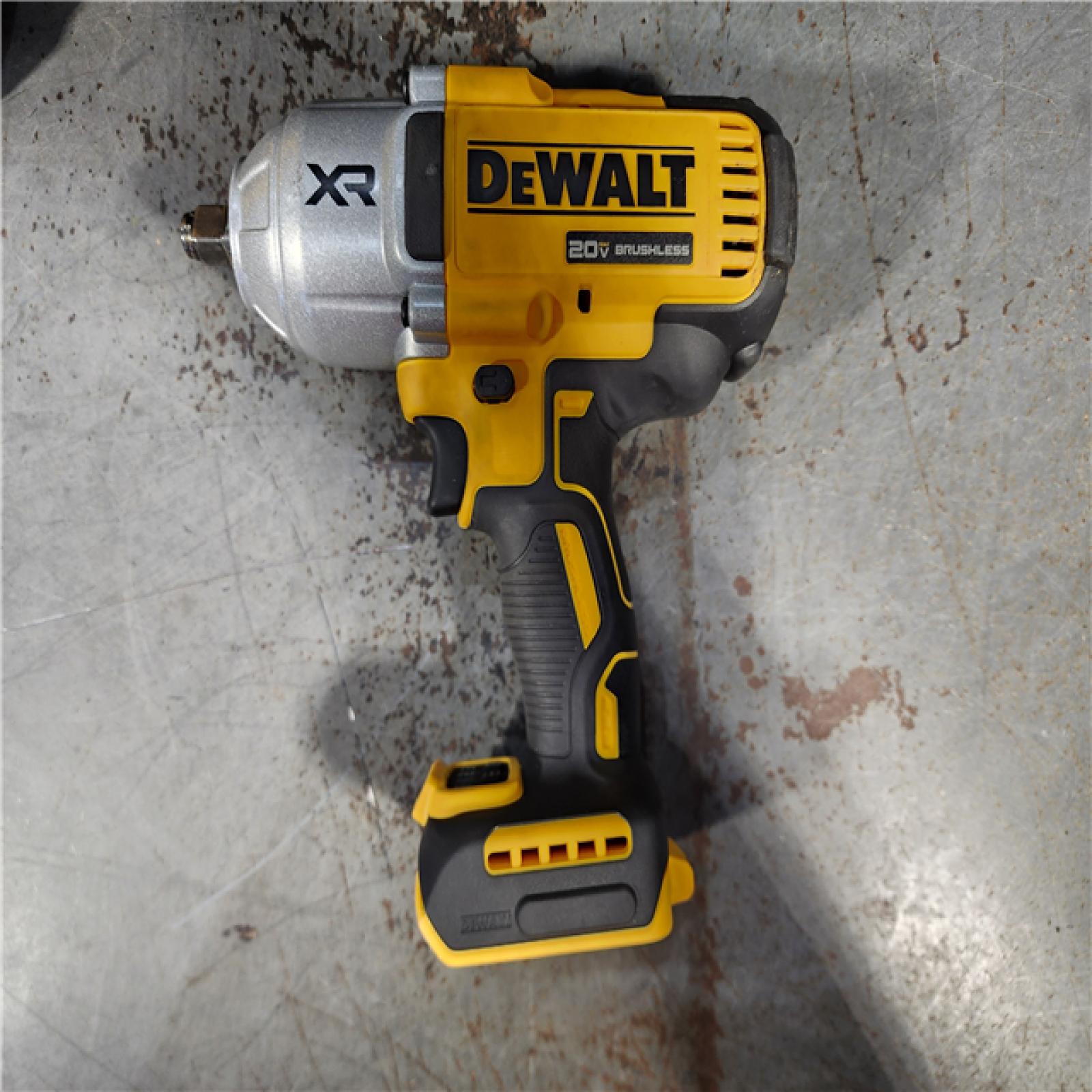 HOUSTON LOCATION - AS-IS (APPEARS LIKE NEW) DEWALT 20V MAX* XR 1/2  High Torque Impact Wrench with Hog Ring Anvil