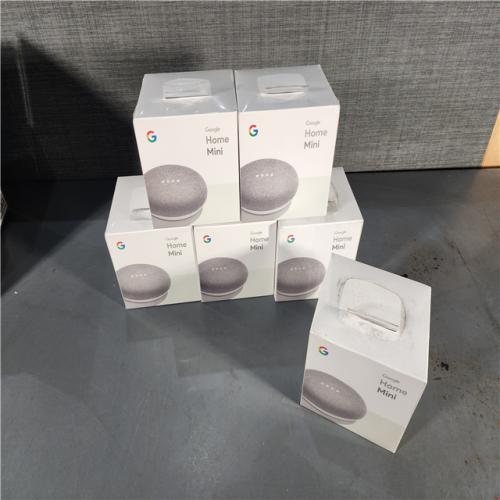 HOUSTON LOCATION - AS-IS (APPEARS LIKE NEW) Home Mini Smart Speaker (QTY - 6)