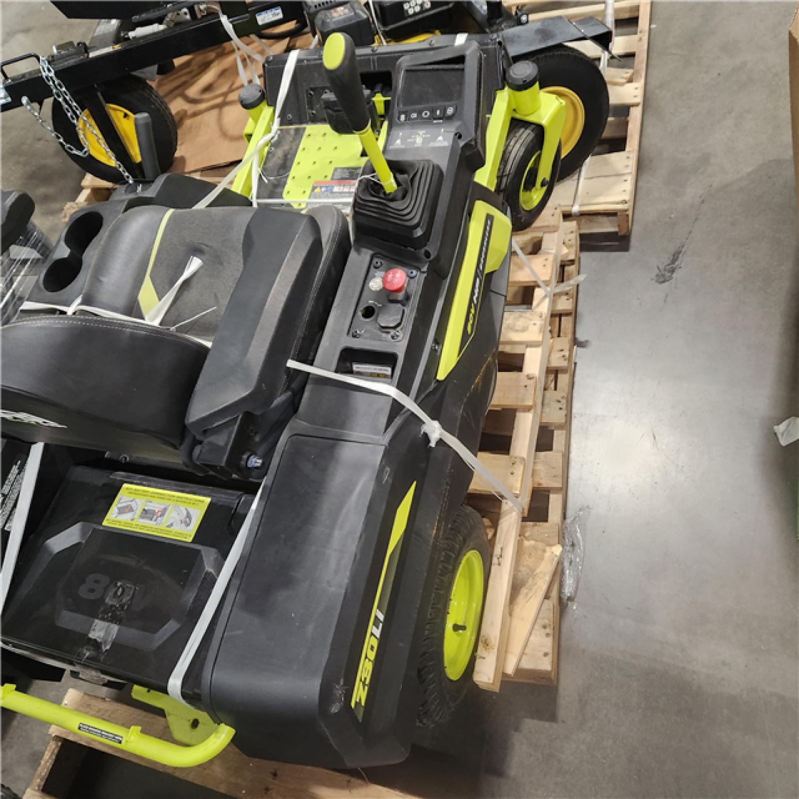 Dallas Location - As-Is RYOBI 80V HP Brushless 30 in.Zero Turn Riding Mower