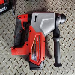 HOUSTON LOCATION - AS-IS (APPEARS LIKE NEW) Milwaukee 2912-22 M18 Fuel 18V 1  SDS Plus Rotary Hammer with Battery & Charger