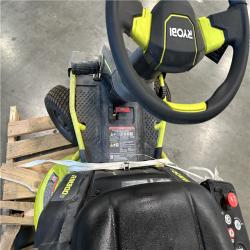 California AS-IS Ryobi RM300e 30 Riding Mower