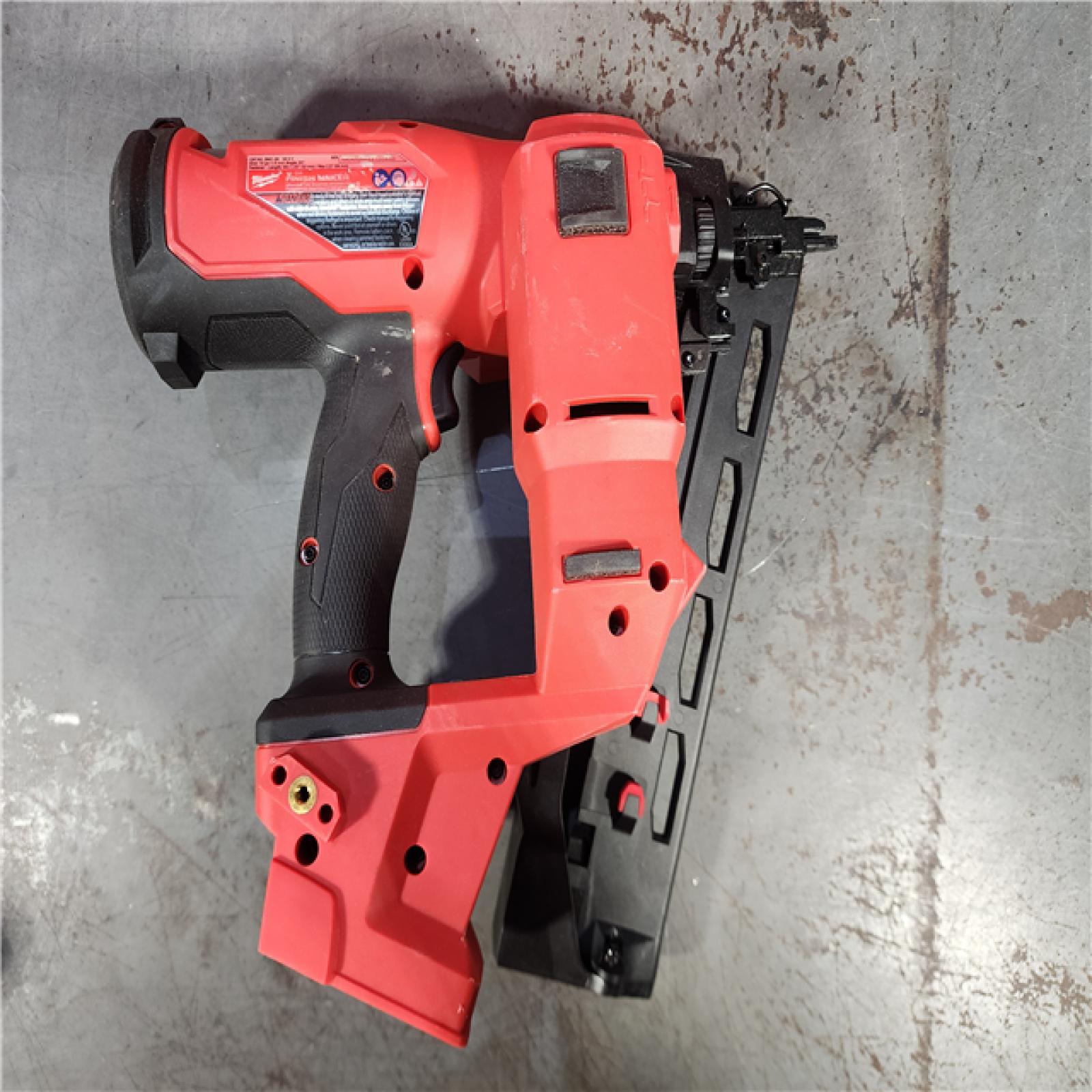 HOUSTON LOCATION - AS-IS Milwaukee 2841-20 18V Cordless Gen II 16 Gauge Angled Finish Nailer (Tool Only)