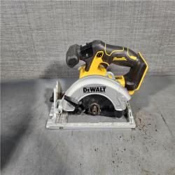 HOUSTON LOCATION - AS-IS DeWALT DCS565B 20V Max Brushless 6.5   Cordless Circular Saw (TOOL ONLY)