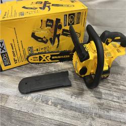 AS-IS DEWALT 20V MAX 12in. Brushless Cordless Battery Powered Chainsaw (Tool Only)