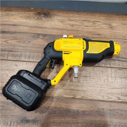 AS-IS DEWALT 20V MAX 550 PSI 1.0 GPM Cold Water Cordless Battery Power Cleaner with 4 Nozzles (Tool Only)