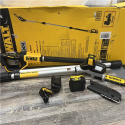 AS-IS DEWALT  20V MAX 8in. Cordless Battery Powered Pole Saw Kit with (1) 4Ah Battery, Charger & Sheath