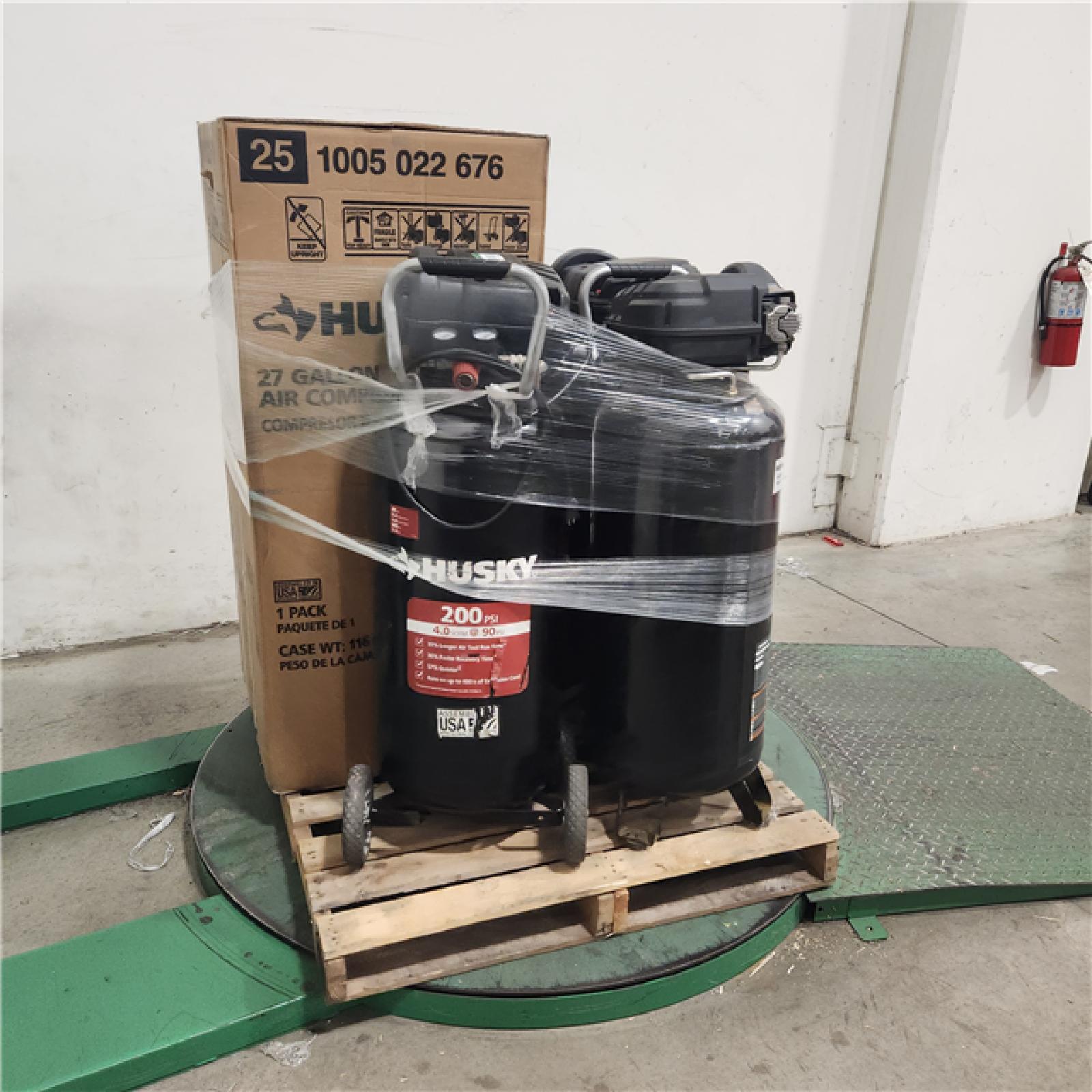 Dallas Location - As-Is Husky Electric Air Compressor(Lot Of 5)