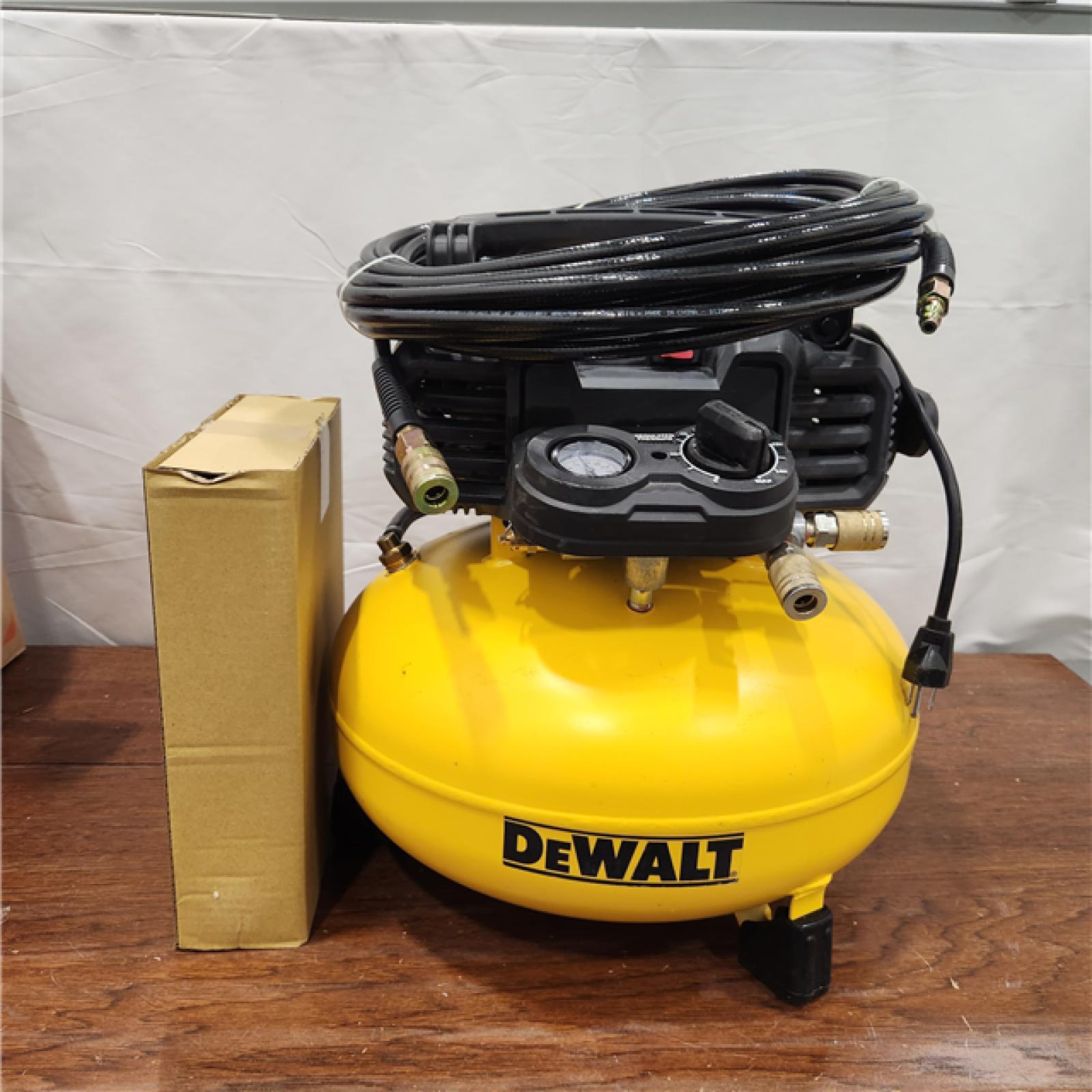 AS-IS 6 Gal. 18-Gauge Brad Nailer and Heavy-Duty Pancake Electric Air Compressor Combo Kit