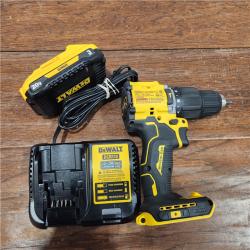 AS-IS ATOMIC 20-Volt Lithium-Ion Cordless 1/2 in. Compact Hammer Drill with 3.0Ah Battery, Charger and Bag