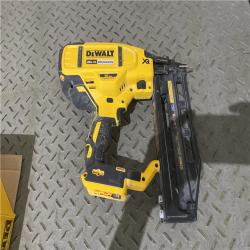 Houston location AS-IS DEWALT 20V MAX XR 16-Gauge Lithium-Ion Cordless Finish Nailer (Tool Only)