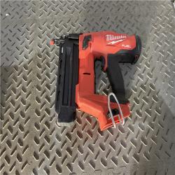 Houston location AS-IS Milwaukee M18 Fuel 18V Brushless 18-Gauge Brad Nailer 2746-20 (Bare Tool)