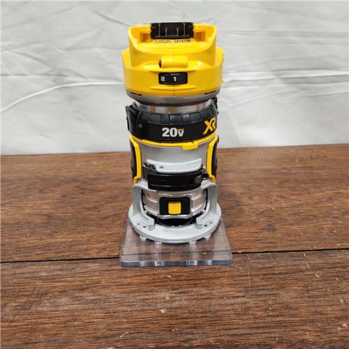 AS-IS Dewalt 20V MAX XR Brushless Cordless Compact Router (Tool Only)