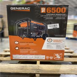 DALLAS LOCATION - Generac GP 6500-Watt Recoil Start Gas-Powered Portable Generator, 49-ST/CSA