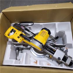 AS-IS 15 Amp Corded 12 in. Double Bevel Sliding Compound Miter Saw with XPS Technology, Blade Wrench and Material Clamp