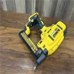 AS-IS DEWALT  20V MAX XR Lithium-Ion Cordless 18-Gauge Narrow Crown Stapler Kit with 2.0Ah Battery, Charger and Contractor Bag