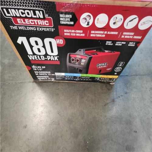 California AS-IS Lincoln Eletectric 180Amp Weld Pak 180 HD