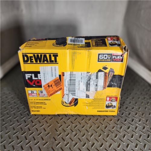 HOUSTON LOCATION - AS-IS DeWalt 60V Cordless 4-1/2 to 6 in. Grinder Kit (Battery & Charger)