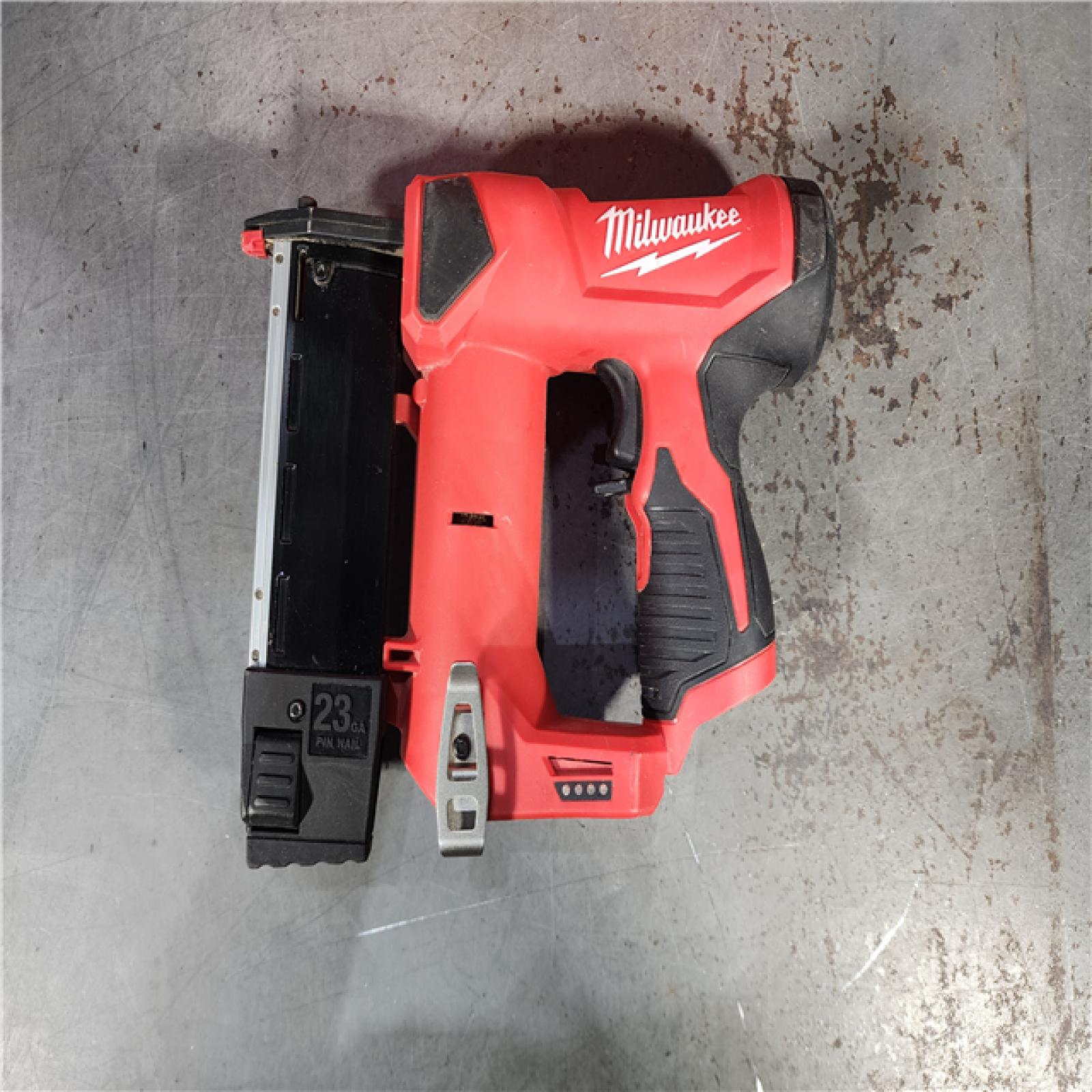 HOUSTON LOCATION - AS-IS Milwaukee 2540-20 12V 23 Gauge Cordless Pin Nailer (Tool Only)