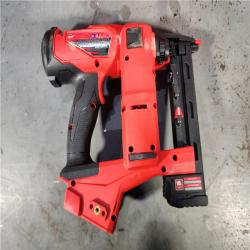 HOUSTON LOCATION - AS-IS M18 FUEL 18-Volt Lithium-Ion Brushless Cordless 18-Gauge 1/4 in. Narrow Crown Stapler (Tool-Only)