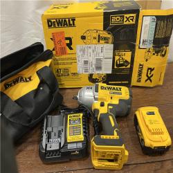 AS-ISDEWALT 20V MAX* XR 1/2  High Torque Impact Wrench with Hog Ring Anvil