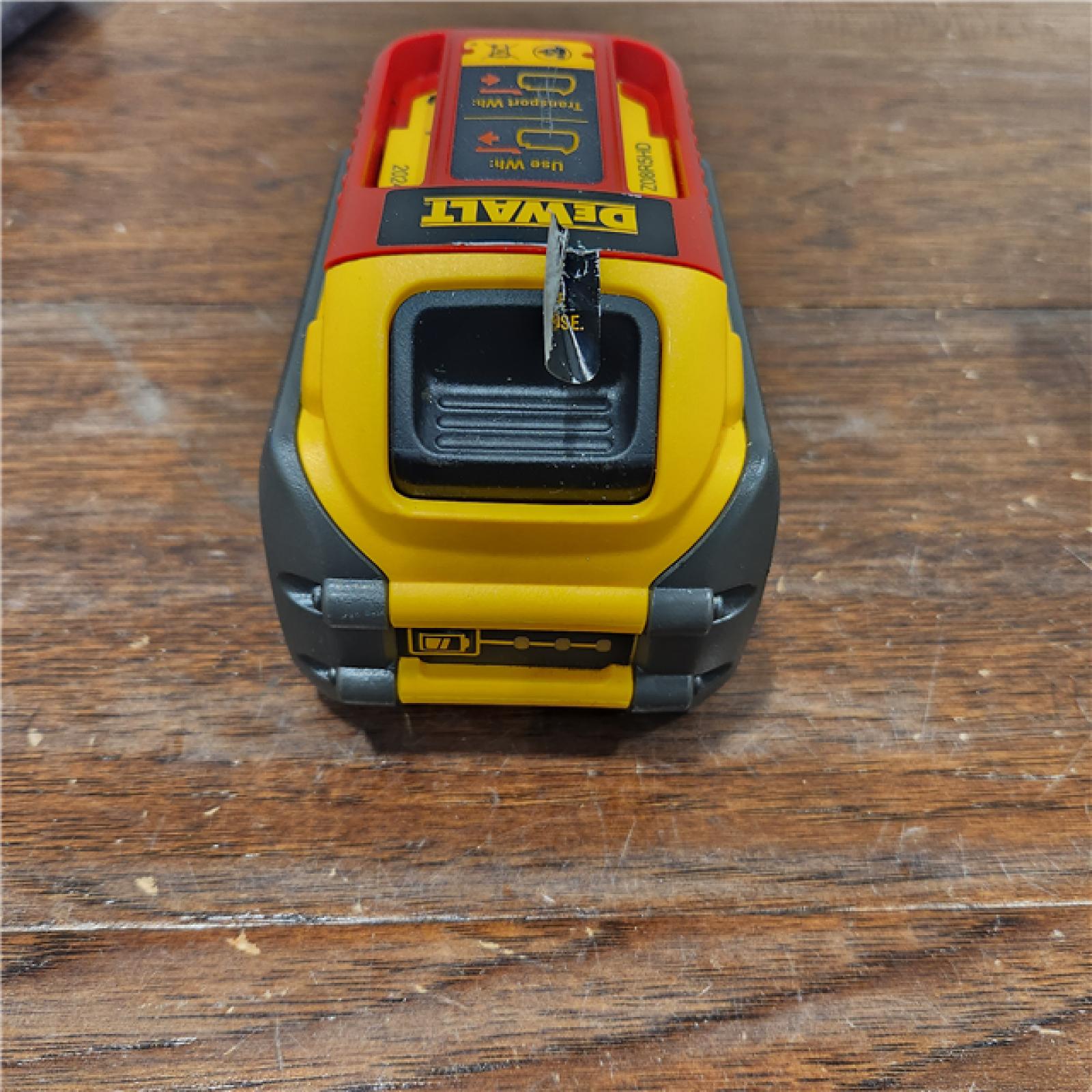 AS-IS Dewalt FLEXVOLT 20-Volt/60-Volt MAX Lithium-Ion 6.0Ah Battery Pack